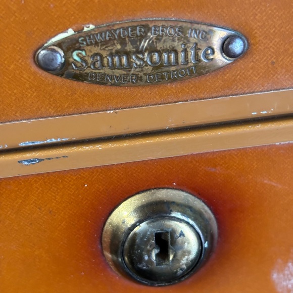 vintage Samsonite train case - Picture 5 of 13